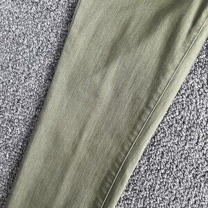 Talbots Women's Slim Ankle Jean Size 2 Sits At Waist Sage Green